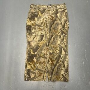 Vintage 90s/y2k Realtree mossy oak camo baggy skater straight leg wide leg Pants